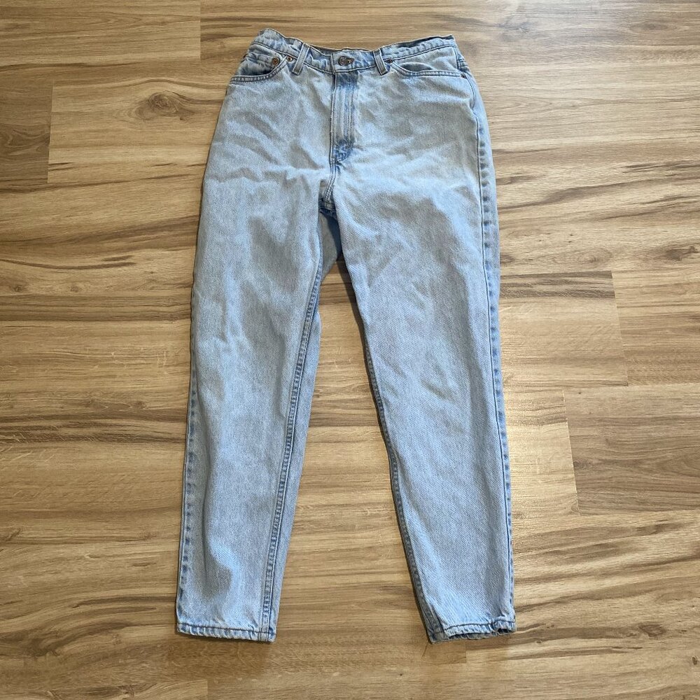 Vintage 90s Levi's 512 Slim Fit Tapered Leg Jeans - Size 13 Short